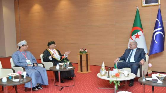 ابراهيم بوغالي يجري محادثات مع رئيسي وفدي عمان ولبنان