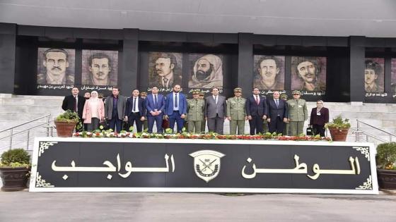 وفد برلماني يقوم بزيارة ميدانية إلى الأكاديمية العسكرية لمختلف الأسلحة بشرشال