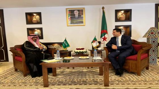 حمادي يستعرض واقع العلاقات الثنائية في مجال السياحة مع السفير السعودي بالجزائر