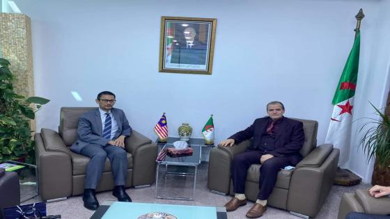 رزيق يستقبل سفير دولة ماليزيا بالجزائر