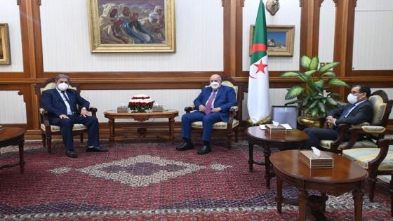 رئيس الجمهورية يستقبل رئيسي حزب الفجر الجديد و تجمع أمل الجزائر