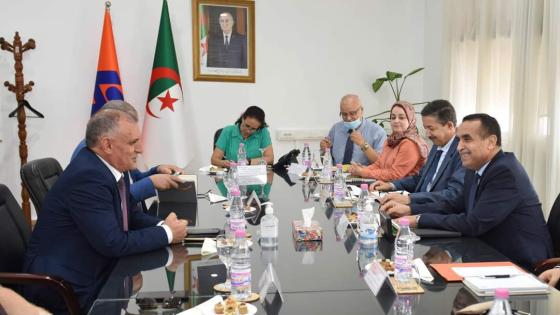 جلسة عمل تخص المشاريع المشتركة بين سونلغاز و الشركة الجزائرية للتأمينات