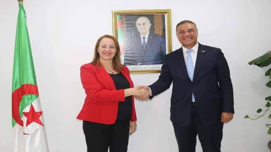وزيرة البيئة تستقبل السفير المصري بالجزائر