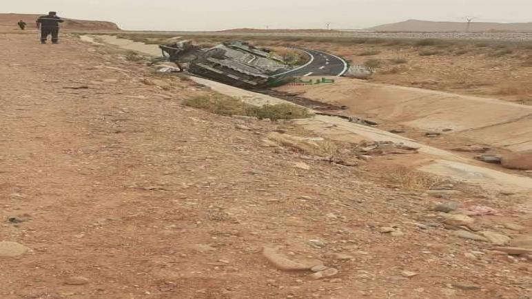 الأغواط: وفاة 3 أشخاص في حادث مرور خطير