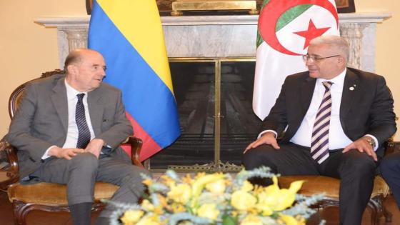 بوغالي يتباحث مع وزير الخارجية الكولومبي سبل تعزيز التعاون الثنائي