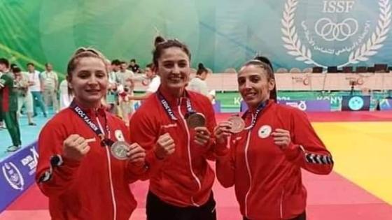 ثلاث ميداليات للجزائر في منافسات الجودو بتركيا