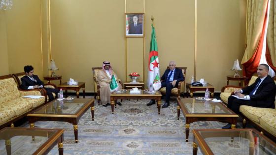 وزير العدل يستقبل سفير المملكة العربية السعودية بالجزائر