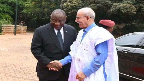 الرئيس الصحراوي يواصل زيارته لجنوب إفريقيا.