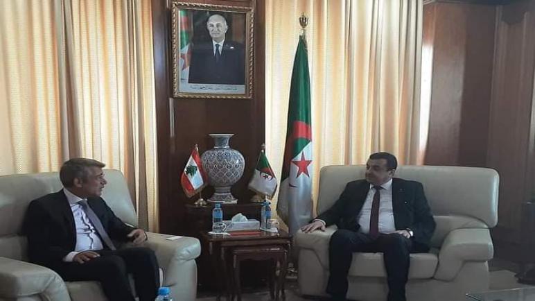 وزير الطاقة والمناجم يسترض فرص تعزيز التعاون مع نظيره اللبناني