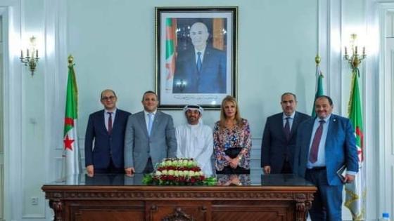 البنك الوطني الجزائري وبدر-بنك يعقدان اجتماعا مع الهيئة العربية للاستثمار والانماء الزراعي