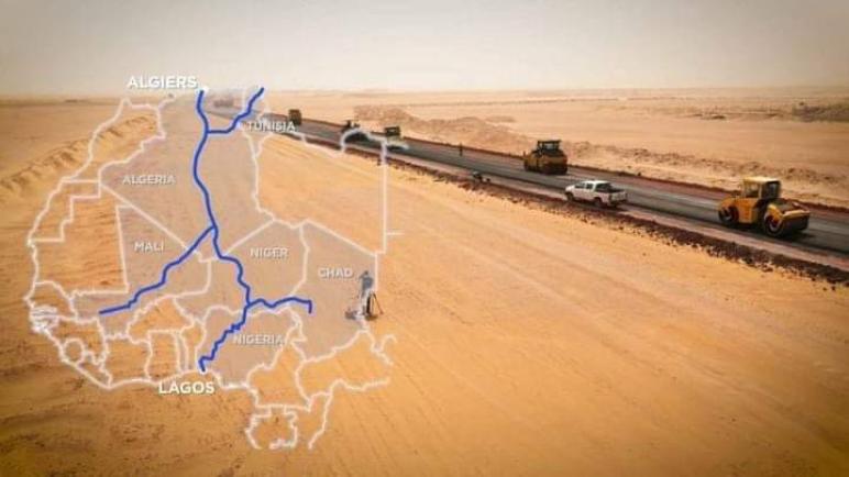 الجزائر تقترب من إتمام مشروع الطريق العابر للصحراء فوق أراضيها