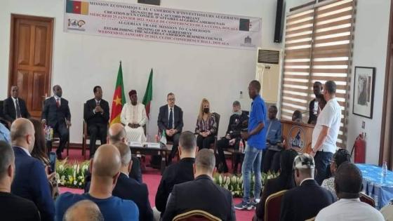 التوقيع على اتفاقية إنشاء مجلس أعمال بين الغرفة الجزائرية للتجارة ونظيرتها الكاميرونية