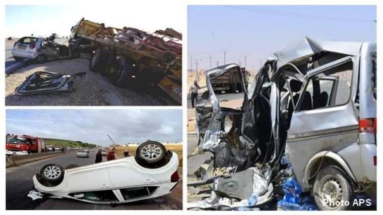 وفاة 33 شخصا وإصابة 1261 آخرين بجروح خلال أسبوع في حوادث المرور