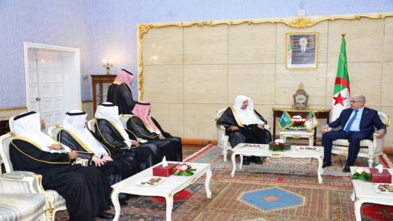بوغالي يتحادث مع رئيس مجلس الشورى للملكة العربية السعودية