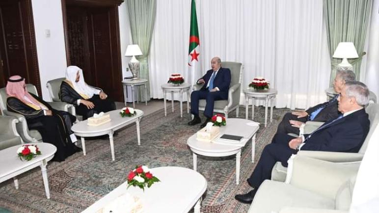 رئيس مجلس الشورى السعودي يشيد بجهود الجزائر في دعم القضايا العربية