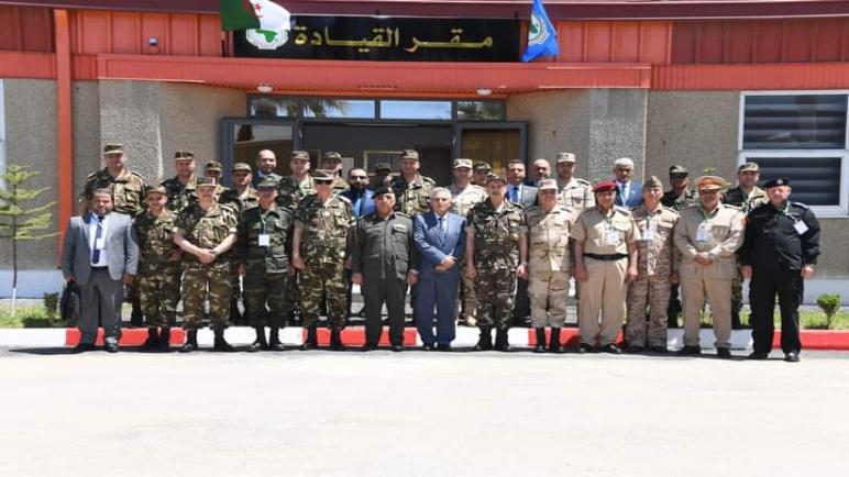 وفود الاجتماع العاشر لمجلس وزراء الدفاع‏ يزورون القاعدة اللوجستية الإقليمية لقدرة إقليم شمال إفريقيا