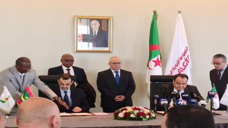 توقيع اتفاقية شراكة و تعاون بين الخطوط الجوية الجزائرية و نظيرتها الموريتانية