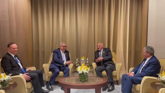 وزير الخارجية عطّاف يجري محادثات ثنائية نظيره اللبناني
