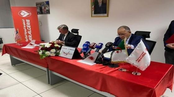 الخطوط الجوية الجزائرية توقع عقدا مع شركة “بوينغ” لاقتناء ثماني طائرات ذات السعة المتوسطة