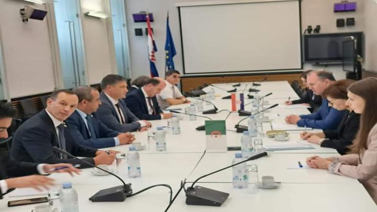 وفد من المجلس الشعبي الوطني يستقبل من طرف كاتب الدولة للشؤون السياسية الكرواتي