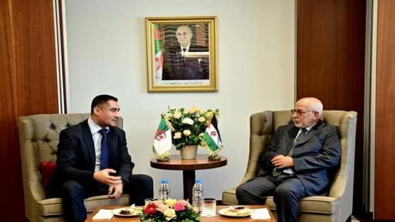 وزير الاتصال يلتقي رئيس المجلس الوطني الصحراوي