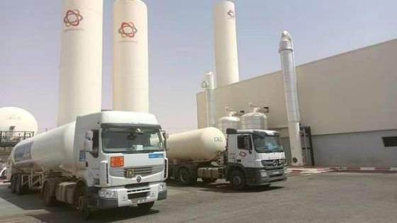 ورقلة: تصدير أزيد من 60 ألف لتر من الأكسجين السائل نحو ليبيا