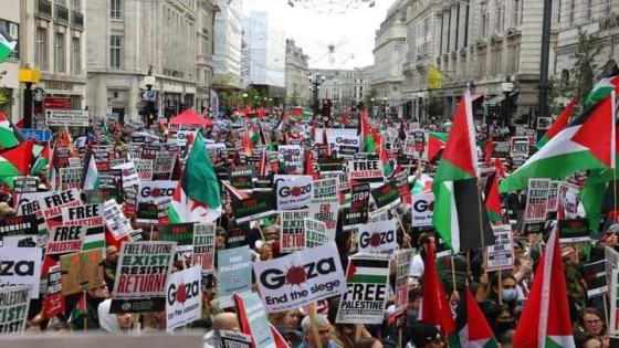 أكثر من 100 مدينة حول العالم تشارك في مسيرات تضامنية مع غزة اليوم السبت