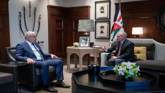 ملك الأردن يستقبل رئيس المجلس الشعبي الوطني ابراهيم بوغالي