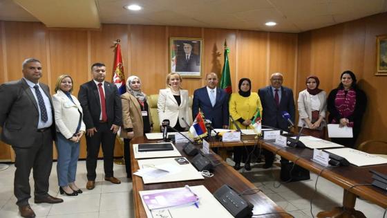 تنصيب المجموعة البرلمانية للصداقة الجزائر – صربيا