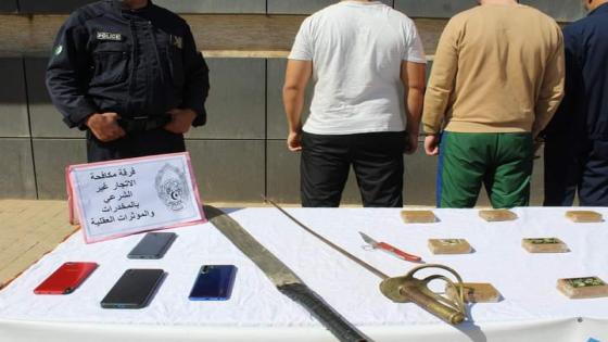 وهران : توقيف 03 شبكات إجرامية مختصة في ترويج المخدرات