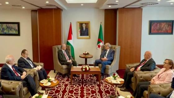 العرباوي يتحادث مع رئيس الوزراء وزير الخارجية والمغتربين الفلسطينيين