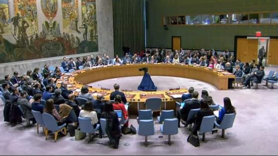مجلس الأمن يصوت على مشروع قرار صاغته الجزائر يوصي بقبول فلسطين عضوا في الأمم المتحدة