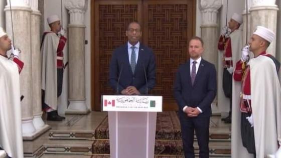 الجزائر-كندا:رئيس مجلس العموم الكندي يؤكد على أهمية تعزيز العلاقات الجزائرية-الكندية