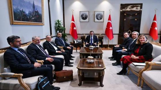 وزير الطاقة والمناجم يُستقبل من طرف نائب الرئيس التركي