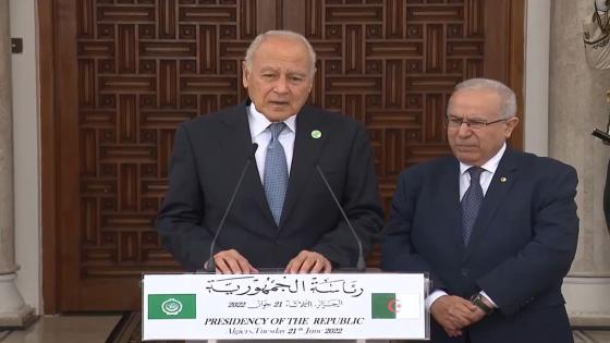 أبو الغيط: التحضيرات لإنجاح القمة العربية بالجزائر “جادة للغاية”
