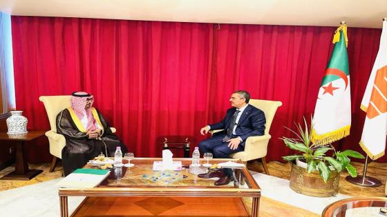 حكار يبحث مع السفير السعودي سبل التعاون الثنائي