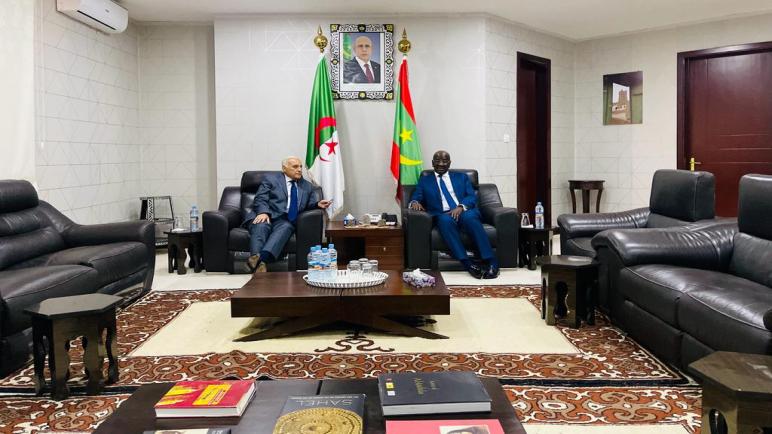 بصفته ممثلا لرئيس الجمهورية : وزير الخارجية في زيارة عمل إلى موريتانيا