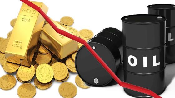 هبوط قوي لأسعار الذهب والنفط