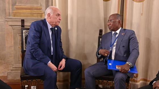 القمة الإيطالية-الافريقية : عطاف يجري لقاءات ثنائية مع العديد من نظرائه