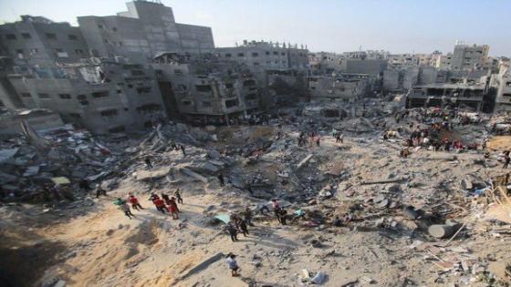 قصف مكثف و عشرات الشهداء والجرحى في اليوم الـ 125 من العدوان على غزة