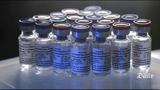 وزارة الصحة الروسية تعلن إطلاق الدفعة الأولى من اللقاح الروسي ضد فيروس كورونا .