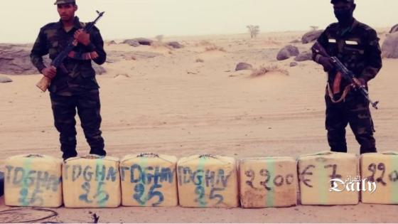 الجيش الصحراوي: ضبط قنطارين من المخدرات المغربية موجهة لدعم الارهاب في الساحل.