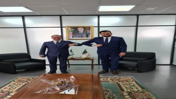 ياسين وليد يستقبل السفير الإيطالي ويتباحثان سبل الاستثمار في الجزائر.