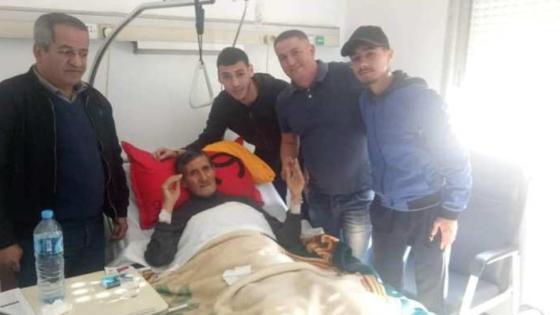الفاف تنقل لاعب جبهة التحرير الأسبق عبد الحميد زوبا لمستشفى عين نعجة.