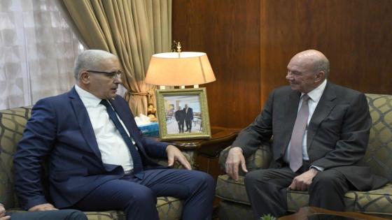 رئيس المجلس الشعبي الوطني يلتقي برئيس مجلس الأعيان الأردني