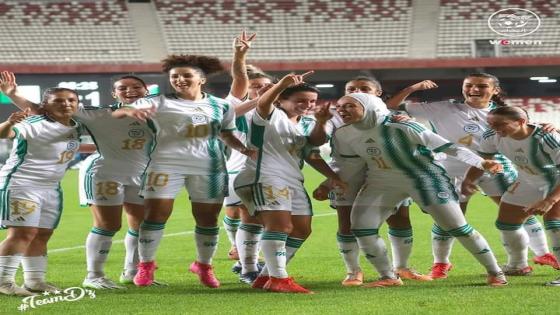 سيدات الخضر يتأهلن لنهائيات كأس إفريقيا 2024