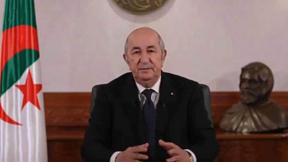 الرئيس تبون يهنىء الشعب الجزائري بمناسبة قدوم العام الأمازيغي الجديد