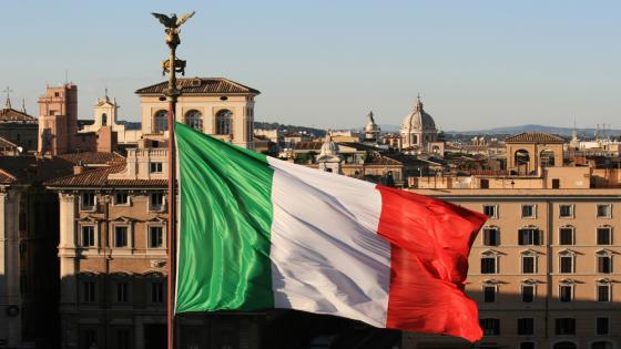 "Roman view with Italian flag, Rome Italy- OTHER photos from Rome, Italy:"