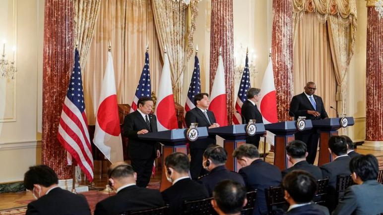 أمريكا واليابان تتفقان على تعزيز تعاونهما الأمني وسط مخاوف إزاء الصين