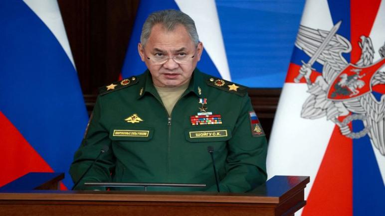 وزير الدفاع الروسي يزور القوات الروسية في أوكرانيا